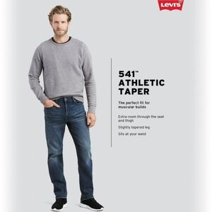Levi's Men's 541 Athletic Taper Jeans - Blue